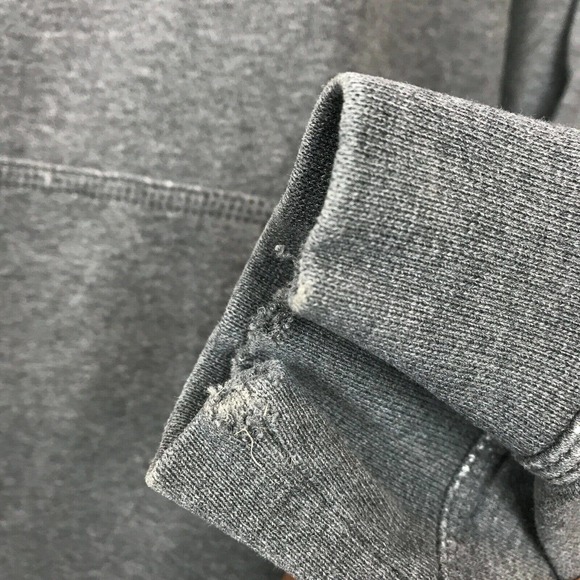 Vintage Nike Blue Tag Hoodie Pullover XL Swoosh Gray Size X-Large Mens - Picture 6 of 7